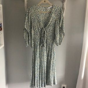 Faithfull the Brand floral midi dress